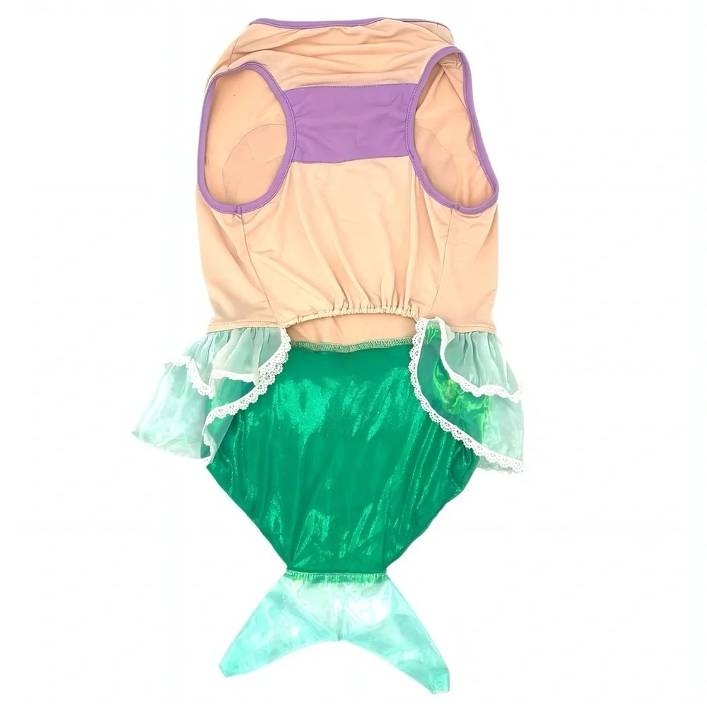 Dog Disney Ariel Little Mermaid Halloween Pet Costume Cute Dog Outfit Medium